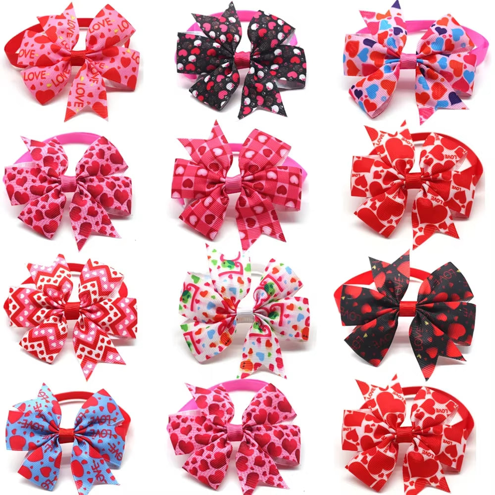10Pcs Summer Pet Supplies Dog Bow Tie Dog Grooming Accessories Pet Dog Cat Bowties Neckties Small Dogs Products Dog Supplies