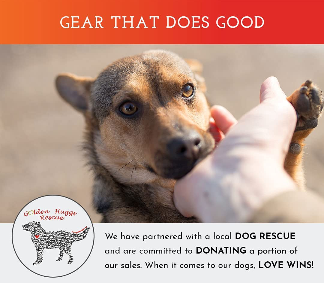 Reflective Dog Collar - Adjustable Pet Collars, Safe, Durable, Comfortable Dog Walking Accessories for Small Dog, Hunting Dog, Puppy, Boy, Girl Dog Collars (Blaze Orange, Red Plaid, S)