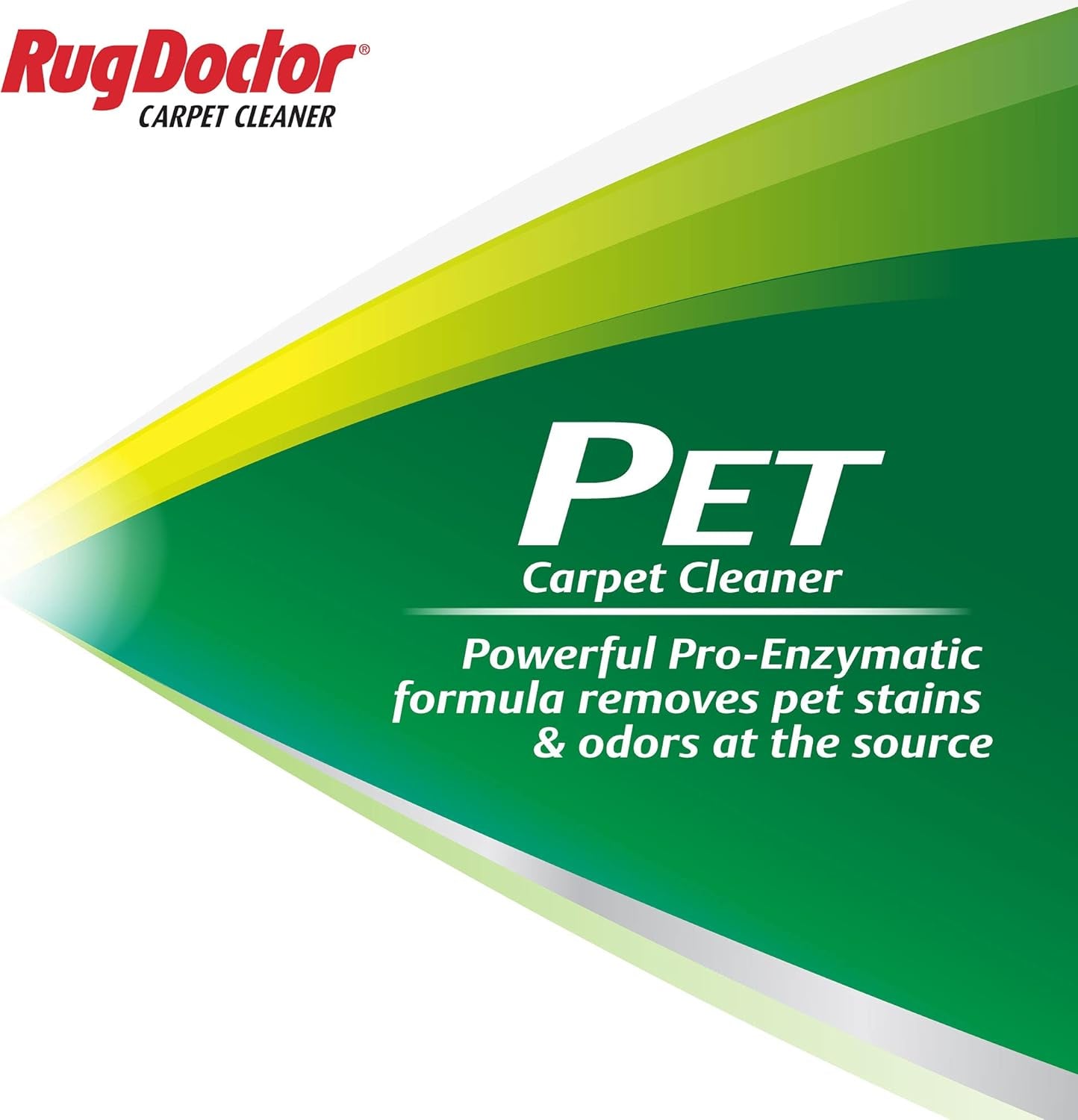 Pet Carpet Cleaner Formula for Stains & Odors, 64 Oz., Professional Grade Pro-Enzymatic Cleaning Solution, Blue Wave Scent, Compatible with All Deep Carpet Cleaning Machines Red