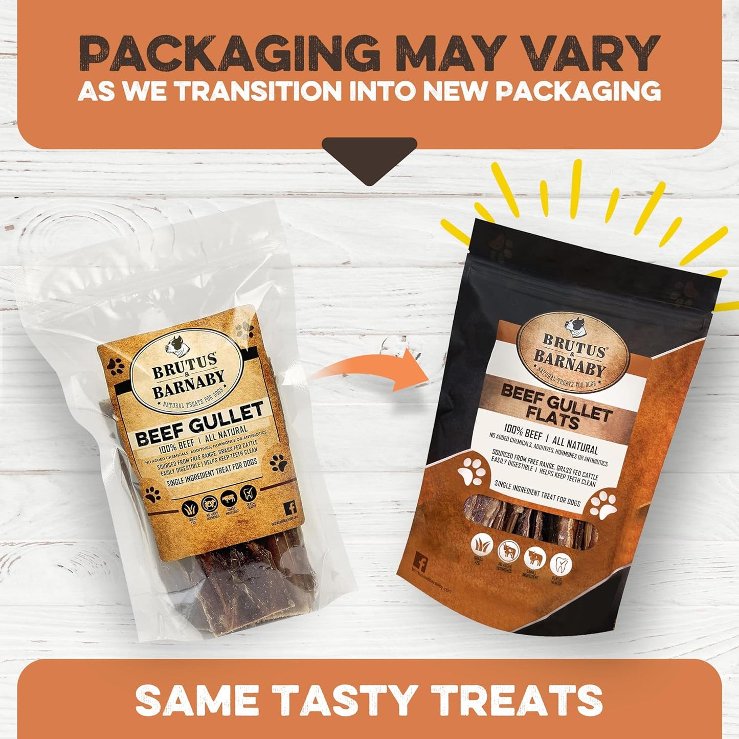 All Natural Single Ingredient Beef Esophagus Chews for Dogs - Healthy Flat Gullet Strips with Naturally Occurring Glucosamine & Chondroitin for Joint Function - Great for Any Dog Size