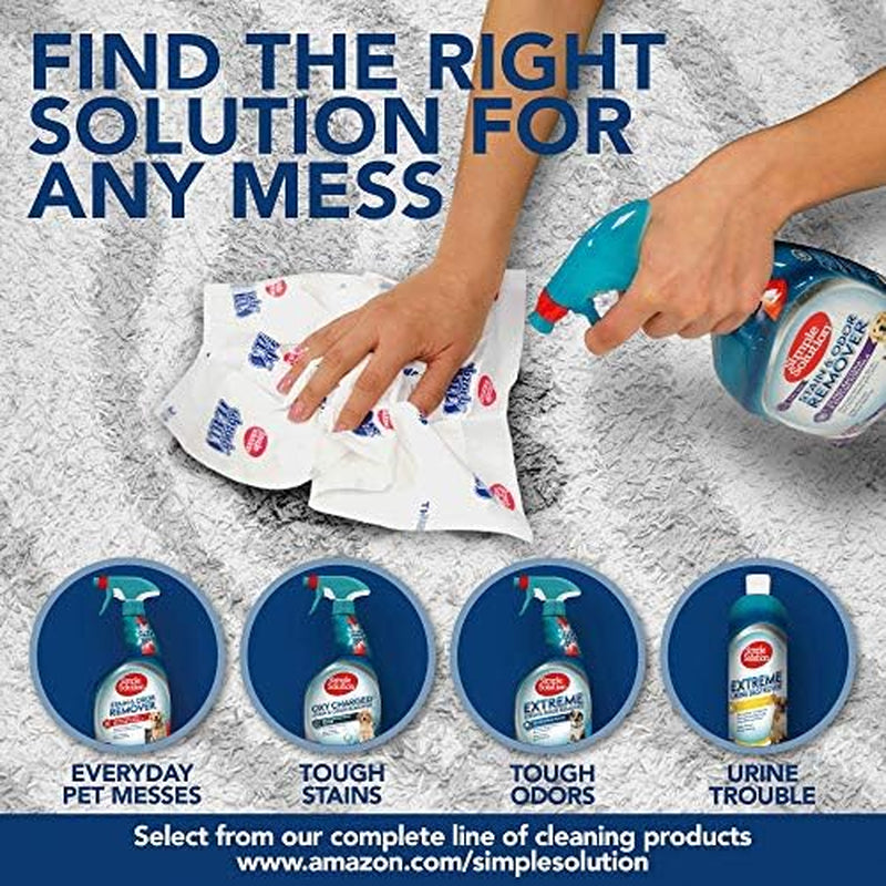Abzorbitall Pet Mess Absorbent Towels - Multi-Surface Urine and Dog Poop Cleaning Sheets - 12 X 17 Inches - 30 Towels