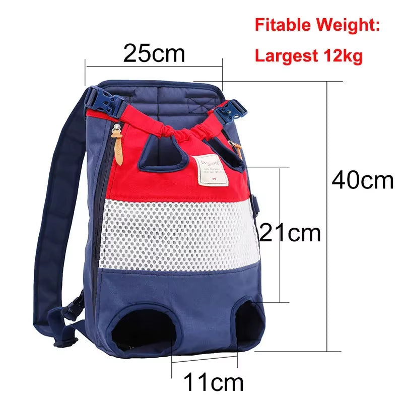 New Pet Backpack Cat Dog Travel Bag Carrying Small Medium Dog Bulldog Dog Transport Dog Bag Travel Bag