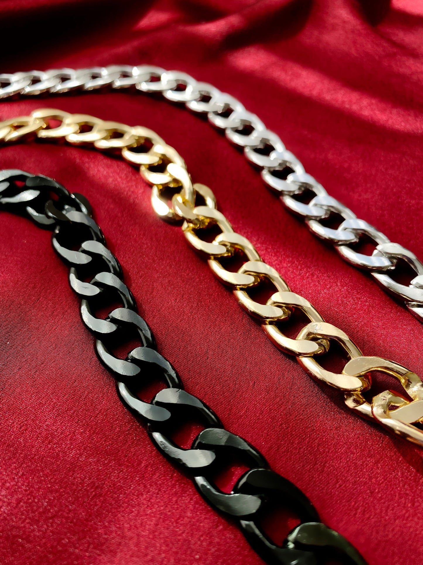 Cuban Link Dog Collar Necklace: Gold Silver Aluminum Chain Custom Pet Jewelry Accessory Gift