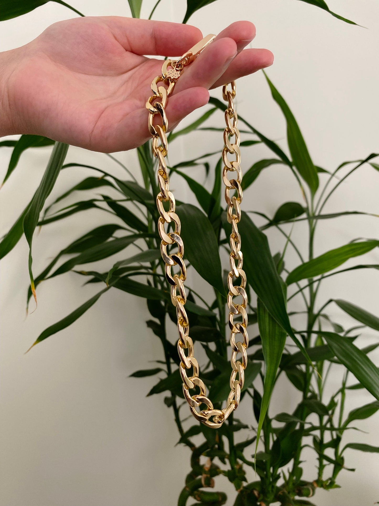 Cuban Link Dog Collar Necklace: Gold Silver Aluminum Chain Custom Pet Jewelry Accessory Gift