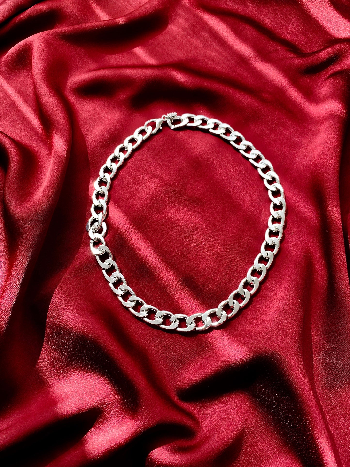 Cuban Link Dog Collar Necklace: Gold Silver Aluminum Chain Custom Pet Jewelry Accessory Gift
