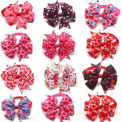10Pcs Summer Pet Supplies Dog Bow Tie Dog Grooming Accessories Pet Dog Cat Bowties Neckties Small Dogs Products Dog Supplies