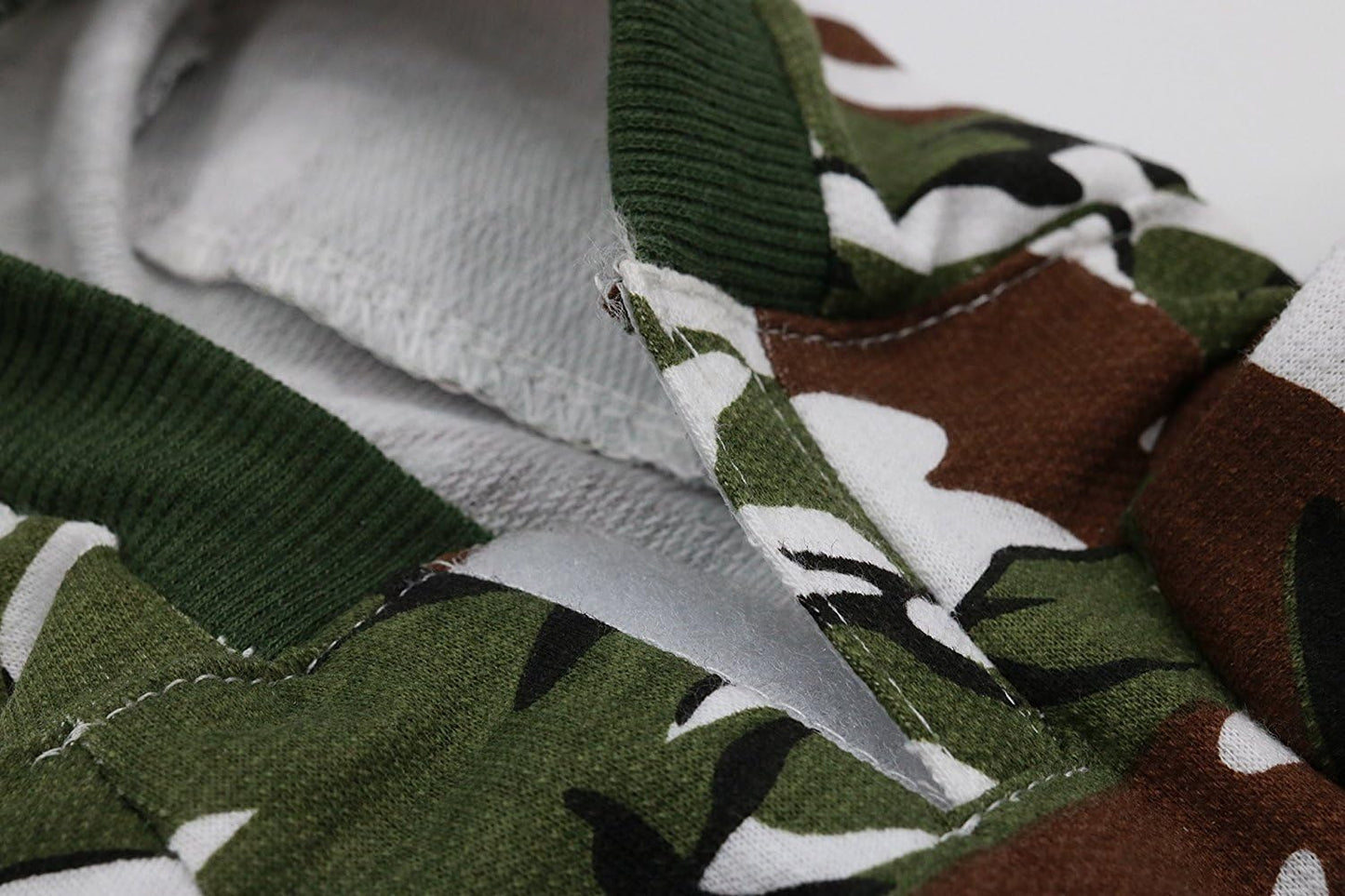 Dog Camo Hoodie Clothes for Dogs Boy Shirts Pet T Shirt for Small Dogs, Small, Green