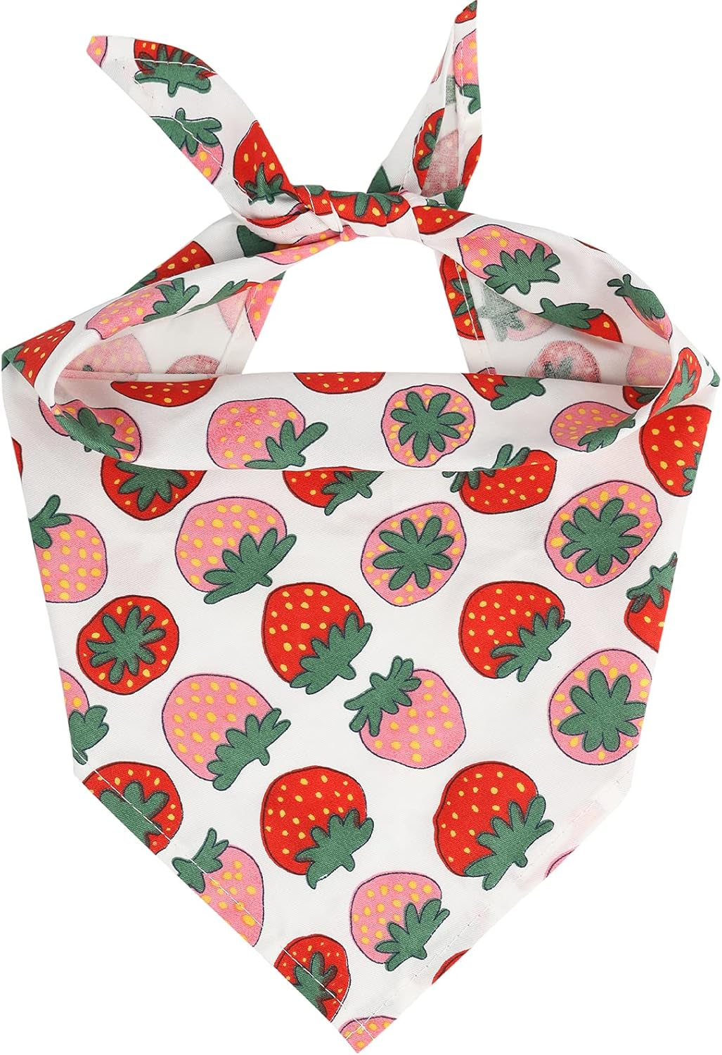 6 Pieces Dog Bandana, Fruit Scarf for Dogs, Cats,Pets Accessories (Fruits-6, Small)