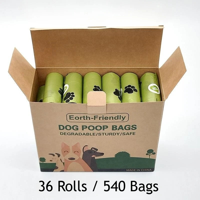 EPI Biodegradable Pet Garbage Bag Dog Poop Bags Dog Poop Bag Dispenser Dog Cleaning Supplies Dog Products for Dogs