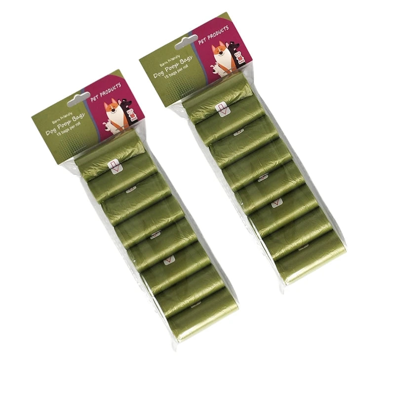 EPI Biodegradable Pet Garbage Bag Dog Poop Bags Dog Poop Bag Dispenser Dog Cleaning Supplies Dog Products for Dogs