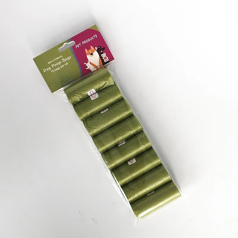EPI Biodegradable Pet Garbage Bag Dog Poop Bags Dog Poop Bag Dispenser Dog Cleaning Supplies Dog Products for Dogs