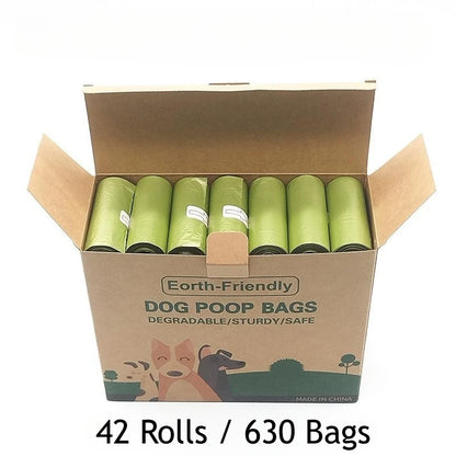 EPI Biodegradable Pet Garbage Bag Dog Poop Bags Dog Poop Bag Dispenser Dog Cleaning Supplies Dog Products for Dogs