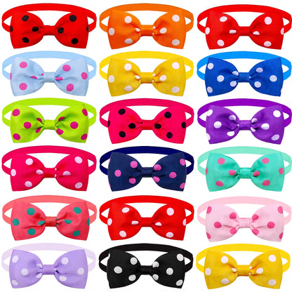 20Pcs Dog Acccessories Dog Bow Tie Bulk Dog Collar Bow Dog Bowtie Small Dog Cat Pet Supplies Dog Fashion Accessoreis Bow