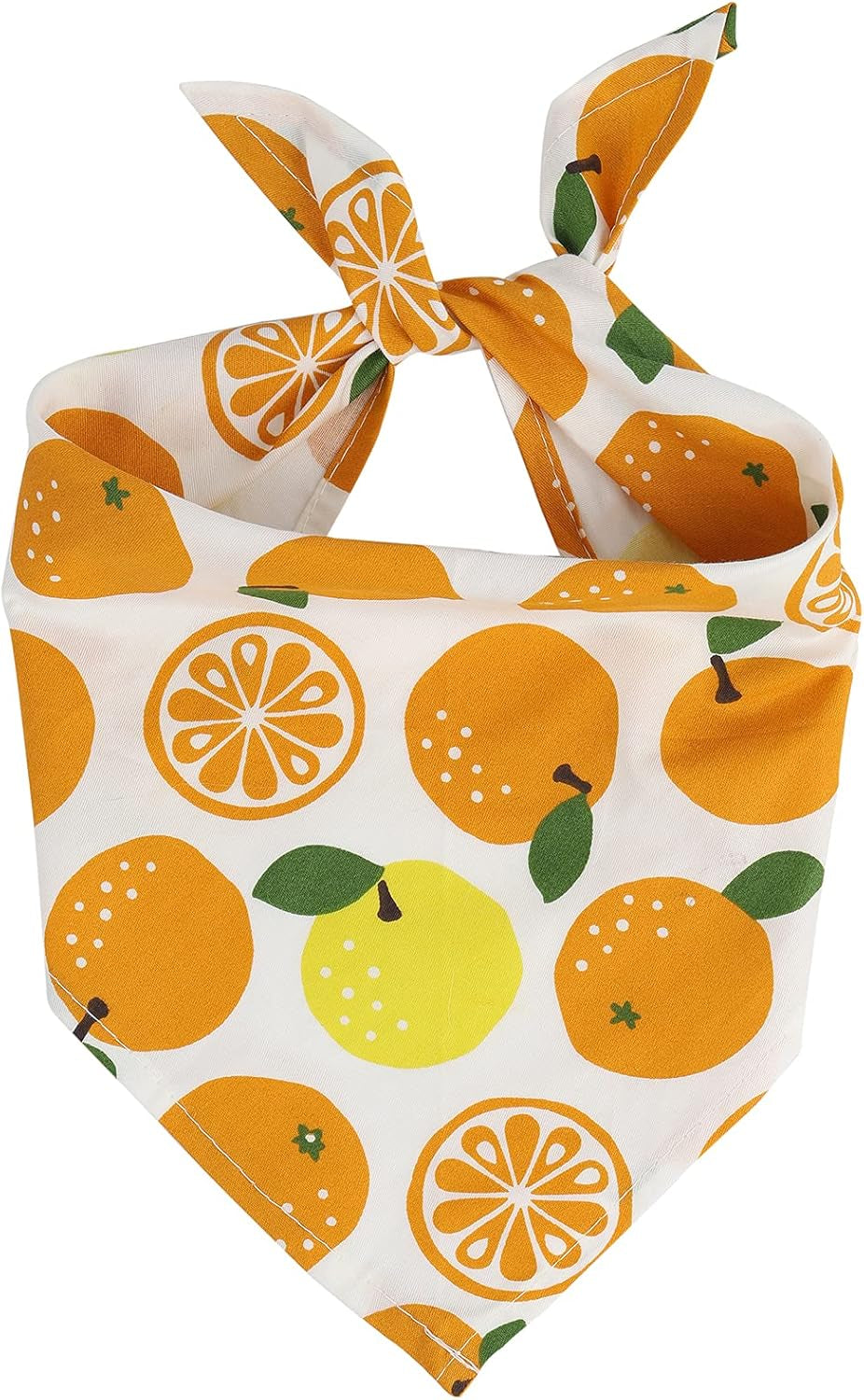 6 Pieces Dog Bandana, Fruit Scarf for Dogs, Cats,Pets Accessories (Fruits-6, Small)