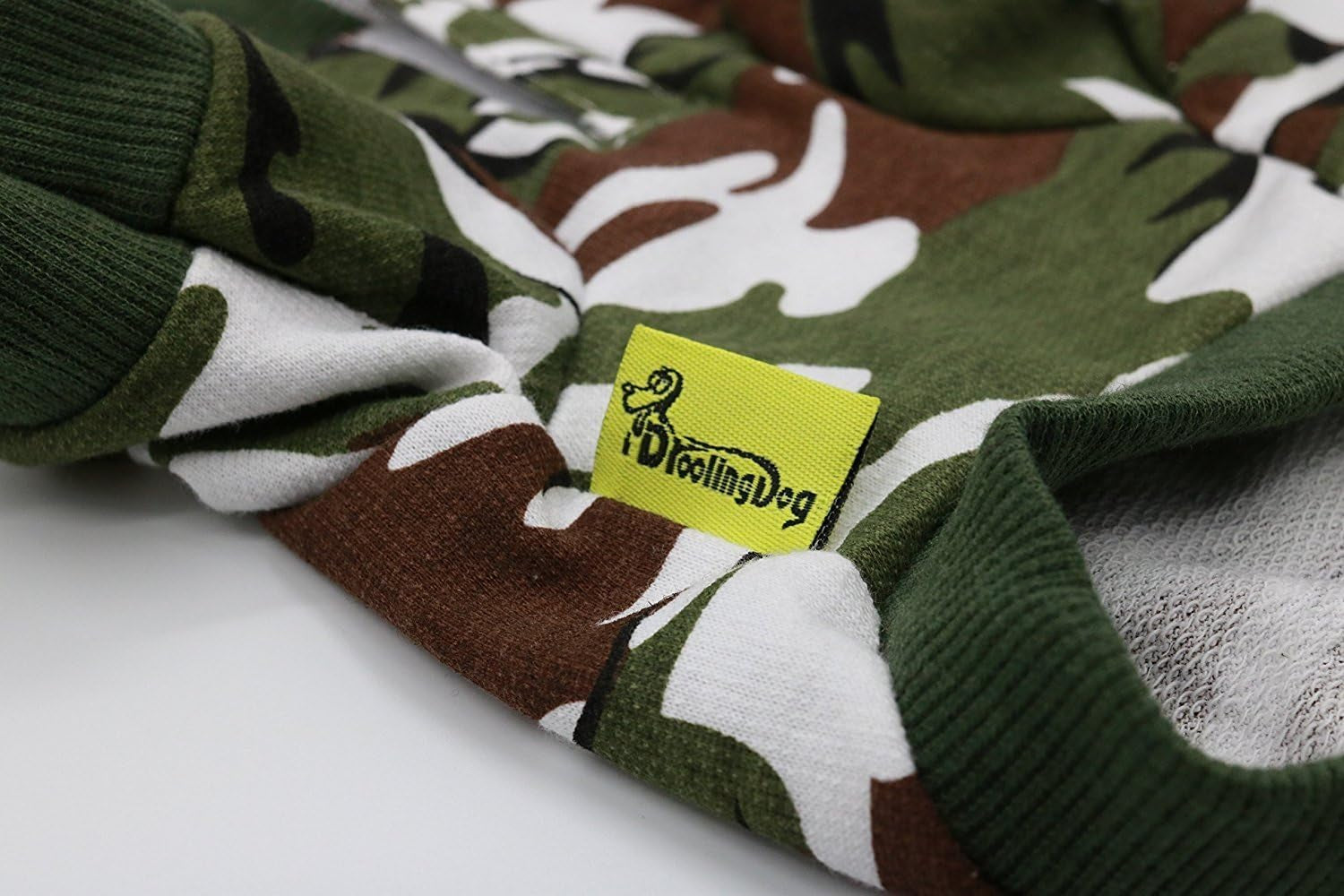 Dog Camo Hoodie Clothes for Dogs Boy Shirts Pet T Shirt for Small Dogs, Small, Green