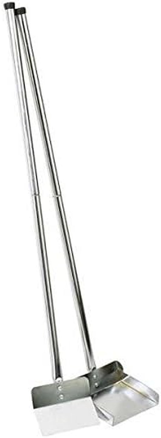 Sanitary Steel Strong Pooper Scoopers for Dogs & Pets Shovel or Rake Styles (Shovel)