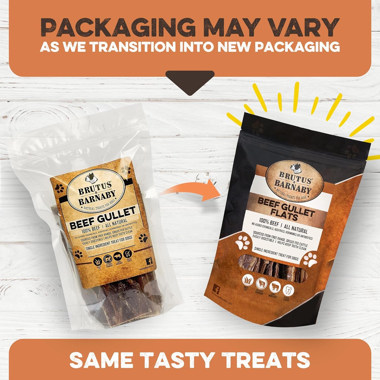 All Natural Single Ingredient Beef Esophagus Chews for Dogs - Healthy Flat Gullet Strips with Naturally Occurring Glucosamine & Chondroitin for Joint Function - Great for Any Dog Size