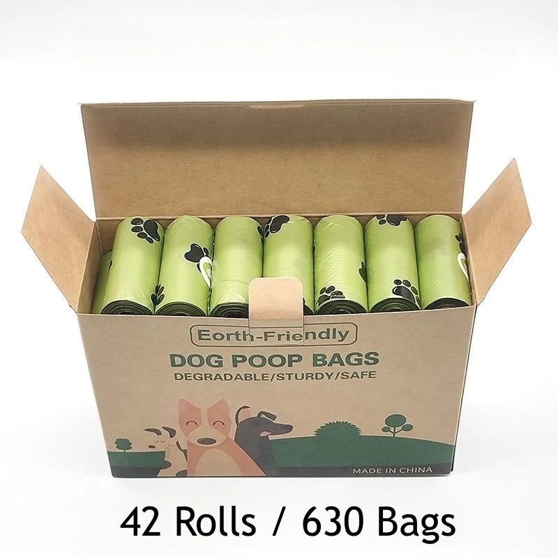 EPI Biodegradable Pet Garbage Bag Dog Poop Bags Dog Poop Bag Dispenser Dog Cleaning Supplies Dog Products for Dogs