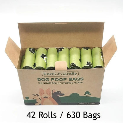 EPI Biodegradable Pet Garbage Bag Dog Poop Bags Dog Poop Bag Dispenser Dog Cleaning Supplies Dog Products for Dogs