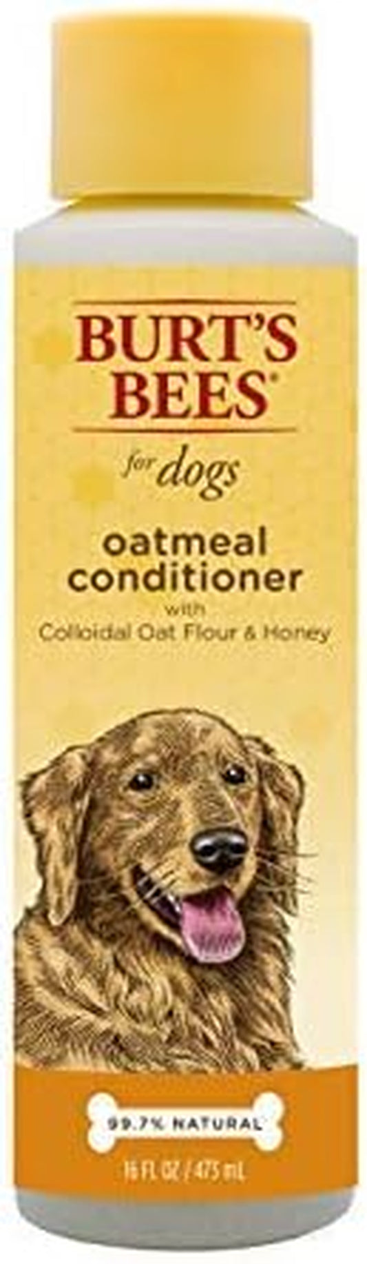 for Pets Oatmeal Dog Conditioner with Colloidal Oat Flour and Honey, 95% Natural Origin Formulas, Gentle Canine Conditioning Formula for Itchy Dogs, 2Pk, 10 Oz