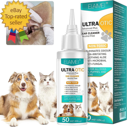 Dog Ear Cleaner Dog Cleaner for Ear Infection Treatment Dog Ear Drops