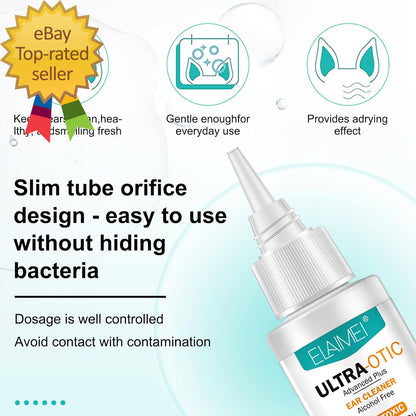 Dog Ear Cleaner Dog Cleaner for Ear Infection Treatment Dog Ear Drops